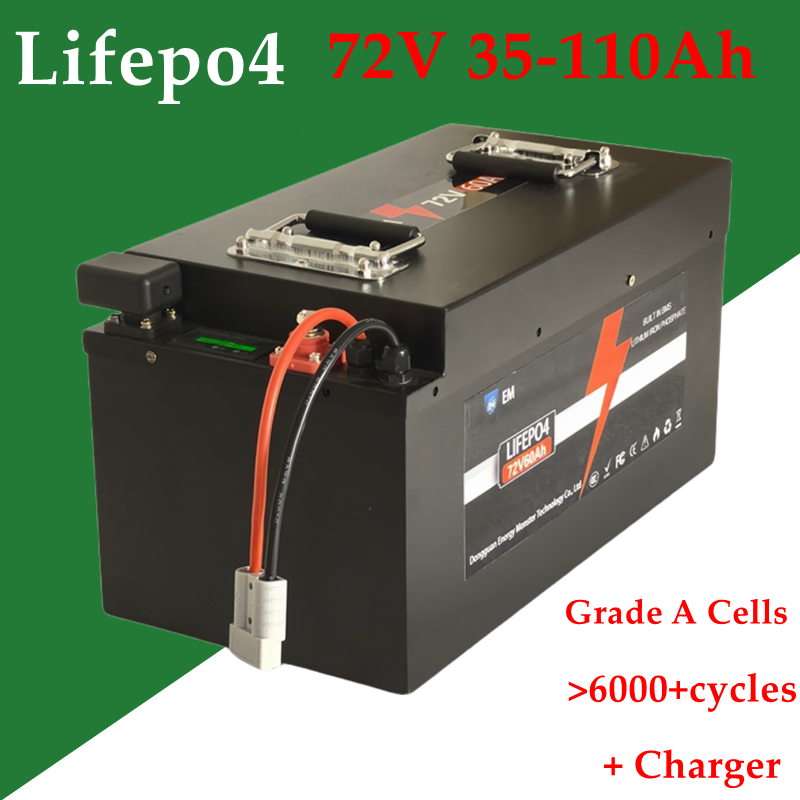 72V 60Ah Lifepo4 Battery Pack - Литиевая батарея 72 В 35 Ач