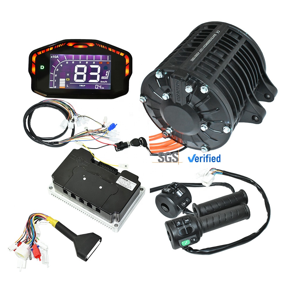 Комплект для электромотоцикла  – обзор и цена Mid Drive Motor Kit 72V 3000W
