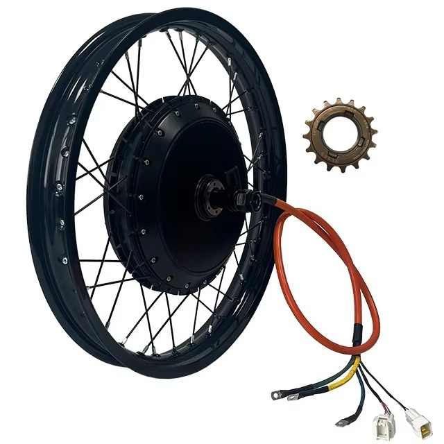 Высокоскоростной мотор-колесо  – обзор и цена Qs273 Hub Motor 8000W 72V